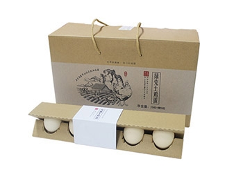 農(nóng)戶(hù)土雞蛋牛皮紙禮盒定制